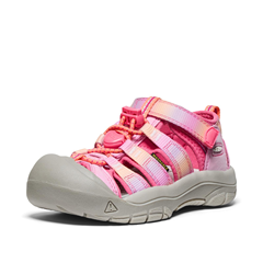 【含税直邮】KEEN 中性儿童 Newport H2 凉鞋, 桃红色/兰花花瓣