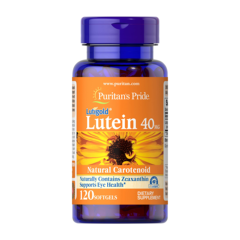 【含税直邮】Puritan's Pride 叶黄素 40 毫克，含玉米黄质 120粒