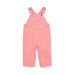 Carhartt 女童围兜背带裤 Carhartt 粉色柠檬水,3T