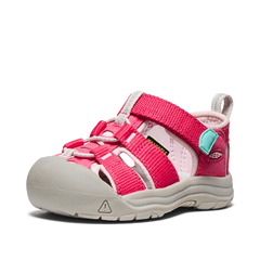 【含税直邮】KEEN 儿童 Newport H2 闭趾水凉鞋, 覆盆子色/粉色-boo