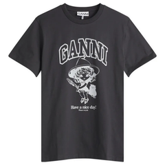 GANNI 女巫印花T恤