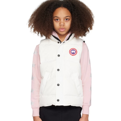 Canada Goose  Kids White Vanier 大童羽绒背心
