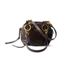 Prada Dangle 皮质迷你手提包