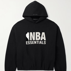 FEAR OF GOD ESSENTIALS x NBA 黑色连帽卫衣