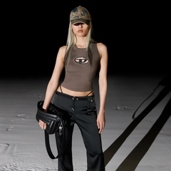 SSENSE：Diesel 甜辣风来袭  T恤$74 赵露思同款牛仔抹胸$138