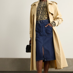 DRIES VAN NOTEN 牛仔半身裙