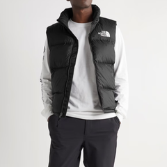 库存浅！仅S码 THE NORTH FACE 北面 1996 Retro Nuptse 黑色羽绒马甲