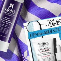 kiehl's UK：夏日大促 淡纹精华£15 护肤3正装仅£30